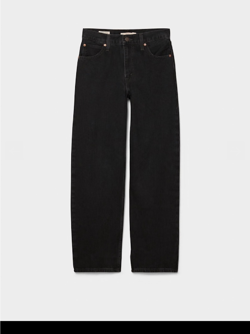 Levi's Black Dad Jeans - Picture 6 of 9
